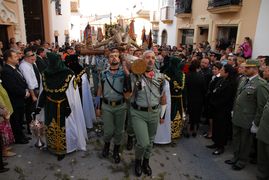 Traslado del Cristo de la Vera Cruz de Alhaurín de la Torre (Málaga)