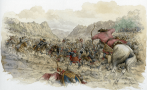 Hunos contra romanos