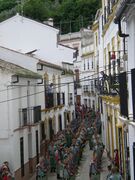 Viernes Santo con la Cofradía del Nazareno de Setenil (Cádiz)
